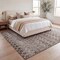Jonathan Y Leila Moroccan Diamond Trellis Non-Slip Machine-Washable Taupe/Ivory 4 ft. x 6 ft. Area Rug CMR101J-4 - alternate 3
