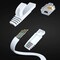 Maximm Cat6 Flat Ethernet Cable 30ft, White CAT6810 - alternate 2