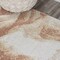 Jonathan Y Petalo Abstract Two-Tone Modern Orange/Cream 3 ft. x 5 ft. Area Rug CTP200D-3 - alternate 2