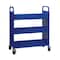 Hirsh Hirsh Double-sided Mobile Book Cart for Schools, Classic Blue 21787 - alternate 1