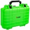 Eylar Compact 11.6in Gear, Equipment, Camera Hard Case Waterproof with Foam Neon Green SA00010-NGRN - alternate 1