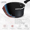 Bakken-Swiss 23Pc Cookware Set, Black Pots, Skillets, Bakeware, Reinforced Aluminum, Gas, Electric, Induction BKCWL23B - alternate 2