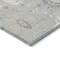 Homeroots 9' X 12' Gray Ivory And Gold Damask Washable Indoor Outdoor Area Rug 599422 - alternate 2