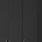 Homeroots 35" Black Two Drawer Combo Dresser 534933 - alternate 4