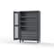 Strong Hold 12 GA Extreme Duty Ventilated (Hex) Cabinet with Half-Width Drawers 46-H-244-6/5DB - alternate 2