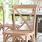 Flash Furniture Advantage Driftwood X-Back Chair X-BACK-DRIFT - alternate 2