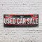 Signmission Used Car Sale, 36 Inch x 96 Inch, Vinyl Banner B-96-30901 - alternate 2
