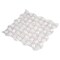 Apollo Tile Snow White 10.8 in x 10.8 in Glass Glossy Floor and Wall Mosaic Tile 8.1 sqft/case, 10PK APLATR8801A - alternate 2