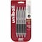 Uniball TM 207 Needle Gel Pens - 0.7 mm Medium Needle Pen Point - Refillable - Retractable - Black, 6PK 1738430 - alternate 1