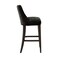 Manhattan Comfort Beever Chenille Wood Upholstered Barstool in Black BS027-BK - alternate 1