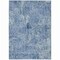 Homeroots 8' X 10' Navy Blue And Ivory Geometric Washable Indoor Outdoor Area Rug 594578 - alternate 2