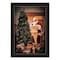 Homeroots Naughty Or Nice Black Framed Print Wall Art 529792 - alternate 2