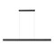 Z-Lite Hudson Matte Black 1 Light Linear Chandelier 1016-72L-MB-LED - alternate 2