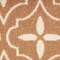 Homeroots 4' X 6' Copper Geometric Indoor Outdoor Area Rug 572561 - alternate 4