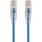 Monoprice Slim Cat6 Utp Cable, 14 ft.Blue 13548 - alternate 1