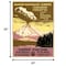 Homeroots 20" X 28" Lassen Volcanic National Park Vintage Travel Poster Wall Art 394302 - alternate 2