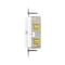 Eaton Wiring Devices Eaton Tamper and Weather-Resistant GFCI Receptacle, 125 V, 20 A, NEMA: NEMA 5-20R, Back, Side Wiring TWRGF20W - alternate 2