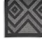 Homeroots 8' X 10' Black Indoor Outdoor Area Rug 522112 - alternate 2