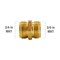 Proline Series Brass 3/4-in MHT x 3/4-in MHT Adapter GH-680B - alternate 2