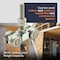 Newhouse Electric 1-5/8 in. Trade Size Heavy-Duty Steel 4-Wheel Trolley Assembly with M10 Bolt for 1-5/8 in. Strut BT4W-158H - alternate 3