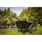 Polar Trailer 10 Cu. Ft. Heavy Duty Utility Garden Cart, Wheelbarrow with Handle, 20in Solid Rubber Wheels, Black 8376 - alternate 2