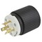 Hubbell Wiring PRO L620P Locking Plug, 20A 250V, NEMA L6-20P Industrial Grade with Nylon Body and Dust Shield L720P - alternate 1