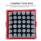 Neiko Number and Letter Punch Set with Heat-Treated Steel Punches, 1/16", 1.5MM Shaft, 36 Pc Stamp Set 02629A - alternate 2