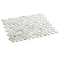 Andova Tiles Estavo Grey 3/4-in. Penny Round Stone Inspired Matte Porcelain Floor & Wall Mosaic Tile ANDESTA1253 - alternate 2