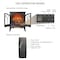 Edendirect 24 in. Freestanding Infrared Electric Fireplace with remote control in Black ZR-W1769112701 - alternate 4