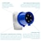 Walther-Werke Pin & Sleeve Plug, 30/32 A, 120/208V AC, 3 Phase, 3 Pole, Blue, Screw Terminals Wire Connection Type 236509 - alternate 2