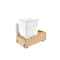 Rev-A-Shelf Maple Wood; Steel; Plastic, Natural Maple, 11.25 in W, 19.25 in H, 21.75 in D 4WC-15DM1 - alternate 1