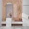 Apollo Tile Antiek 2.58 in. x 7.9 in. Glossy Pink Ceramic Subway Wall and Floor Tile 5.38 sq. ft./case, 38PK MOD88PNK258A - alternate 3