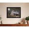 Homeroots Midnight Moon 7 Black Framed Print Wall Art 404441 - alternate 2
