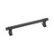 Amerock Davenport 6-5/16 in 160 mm Center-to-Center Matte Black Cabinet Pull BP36607MB - alternate 1