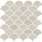 Daltile Miramo 3'' Ceramic Fan Wall Mosaic, 10PK MR44FAN3MBMSGL - alternate 2
