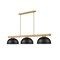 Z-Lite Vanguard Rubbed Brass 3 Light Billiard 3050-3RB-D13MB - alternate 1