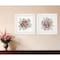 Homeroots Set Of Two Floral Spray I and II White Framed Print Wall Art, 2PK 406002 - alternate 2