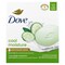Dove Cool Moisture Cucumber and Green Tea Scent Beauty Bar Soap, 45 Ounce, 6PK 62695506 - alternate 2