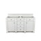 James Martin Vanities Vanity, without top, Bright White, 59.9 in W x 22.9 in D,  157-V60D-M-BW - alternate 1