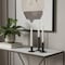 Homeroots Set of Three Black Geometric Metal Tabletop Taper Candlesticks, 3PK 608532 - alternate 3