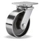 Hamilton Workhorse Swivel Caster, 6" x 2" Forged Steel Wheel, 3/4" Precision Tapered Roller Bearings S-WH-6FST - alternate 1