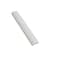 Apollo Tile White 1 in x 8 in Ceramic Glossy Pencil Bullnose Tile Trim 0.56 sqft/case, 10PK APLEC60PSBN - alternate 2