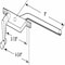 Prime-Line Prime-Line Bronze Steel Left Single-Arm Casement Window Operator For Steel Framed Windows H 3517 - alternate 2