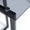 Homeroots 55" Gray And Black Glass And Metal Sled Base Dining Table 568211 - alternate 2