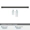 Amerock Blackrock 10-1/16 inch 256mm Center-to-Center Black Bronze Cabinet Pull BP55283BBR - alternate 3