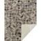 Homeroots 50" X 70" Gray Beige And Black Geometric Microfiber Plush Throw Blanket 712410 - alternate 1