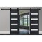 Sartodoors Sturdy Double Barn Door Solid Core Modern Interior VEREGIO7455DB-ANT-36 - alternate 1