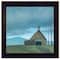 Homeroots Lonesome Barn 2 Black Framed Print Wall Art 405605 - alternate 1