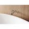 Kingston Brass Two-Handle Wall Mount Tub Faucet, Polished Nickel KS5026NX - alternate 2