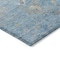 Homeroots 8' Teal Blue And Aqua Round Floral Washable Indoor Outdoor Area Rug 609518 - alternate 4